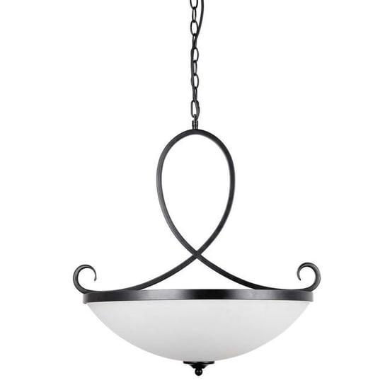 Lampa wisząca LIGHT PRESTIGE Cueno, biało-srebrna, 2x60W, 108x35 cm Light Prestige