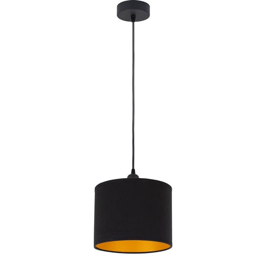 Lampa wisząca LOFT mini ABAŻUR czarny złoty Tornado
