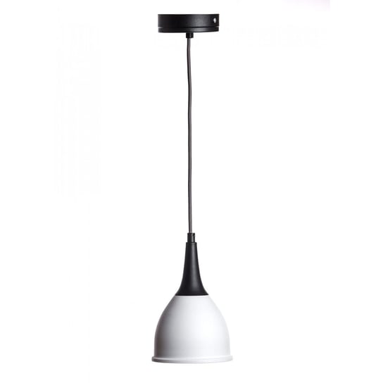 Lampa wisząca, loftowa MONIC 1 biało-czarna (TB230) Loft Lamps