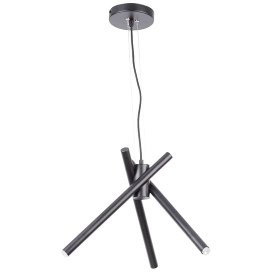 LAMPA wisząca LUMEN 33200 Sigma metalowa OPRAWA zwis tuby sople czarne Sigma