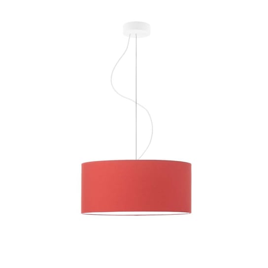 Lampa wisząca LYSNE Hajfa, czerwona, biały, E27, 120x40 cm LYSNE