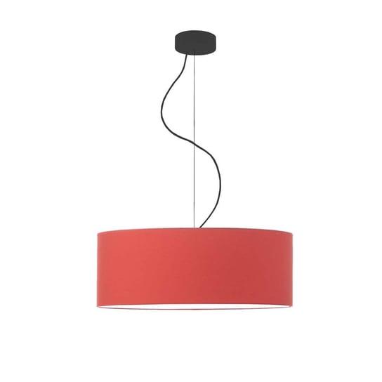 Lampa wisząca LYSNE Hajfa, czerwona, czarny, E27, 120x50 cm LYSNE