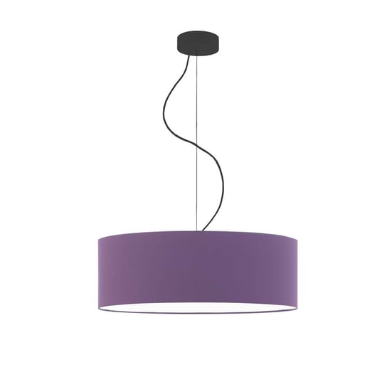 Lampa wisząca LYSNE Hajfa, fioletowa, czarny, E27, 120x50 cm LYSNE