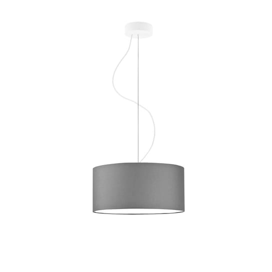 Lampa wisząca LYSNE Hajfa, szara (stalowy), biały, E27, 120x30 cm LYSNE