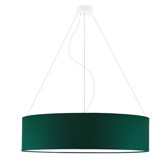 Lampa wisząca LYSNE Porto, zieleń butelkowa, biały, E27, 120x80 cm LYSNE