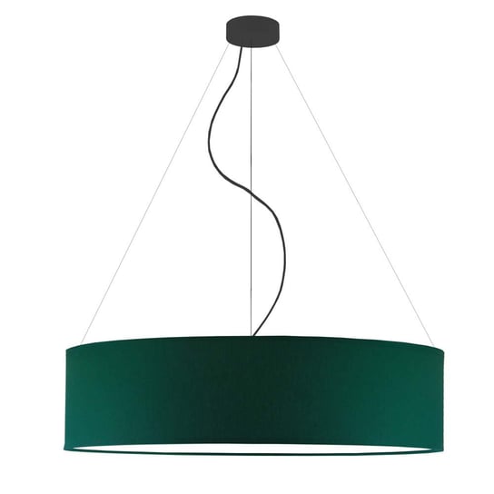 Lampa wisząca LYSNE Porto, zieleń butelkowa, czarny, E27, 120x80 cm LYSNE