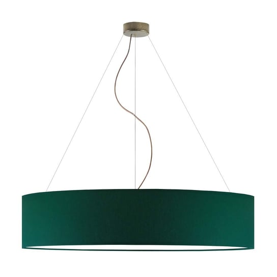 Lampa wisząca LYSNE Porto, zieleń butelkowa, stare złoto, E27, 120x100 cm LYSNE