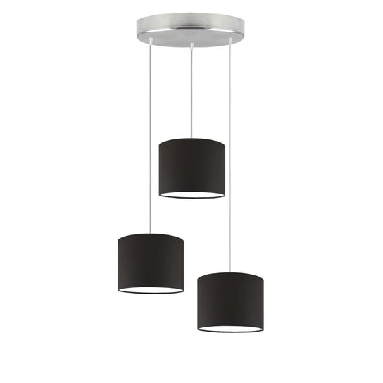 Lampa wisząca LYSNE Pueblo, 3x60 W, E27, brązowa/stalowa, 120x40 cm LYSNE