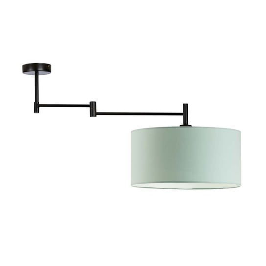 Lampa wisząca LYSNE Rangun, 60 W, E27, miętowa/czarna, 37x90 cm LYSNE