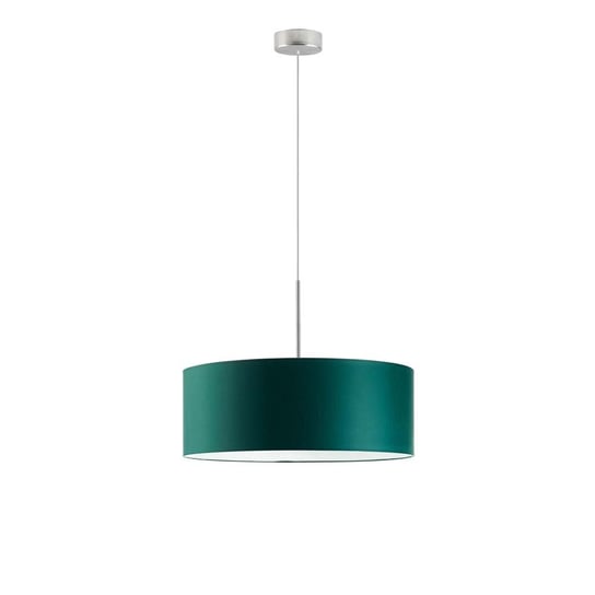 Lampa wisząca LYSNE Sintra, 60 W, E27, zieleń butelkowa/stalowa, 120x50 cm LYSNE