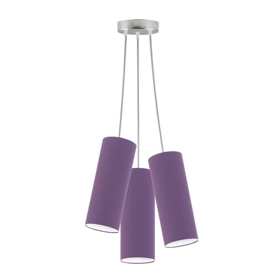 Lampa wisząca LYSNE Vizela T3, fioletowy LYSNE