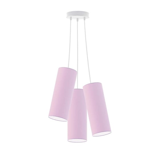 Lampa wisząca LYSNE Vizela T3, jasny fioletowy LYSNE