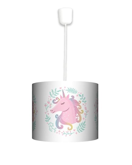 Lampa wisząca mała Bajkowy Jednorożec Fotolampy dla dzieci, Unicorn Fotolampy