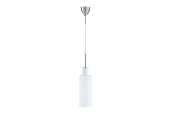 Lampa wisząca MARANTA mleczny biały, 20,5x11,5x27, metal/szkło Konsimo