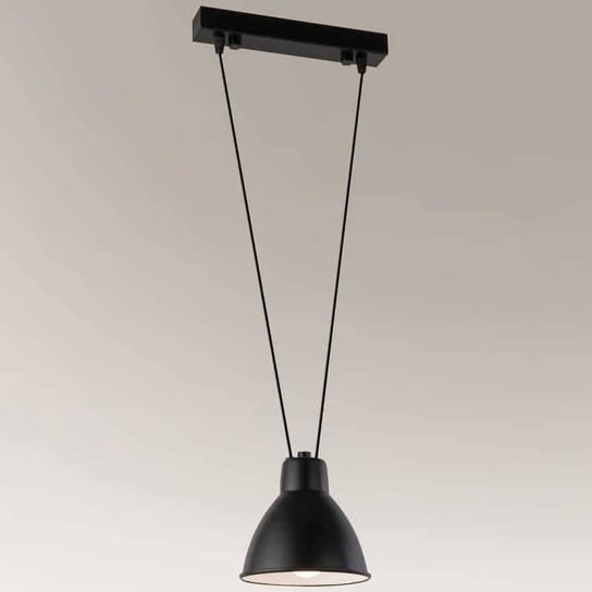 LAMPA wisząca MASAMI 7948 Shilo metalowa OPRAWA loftowy zwis czarny Shilo
