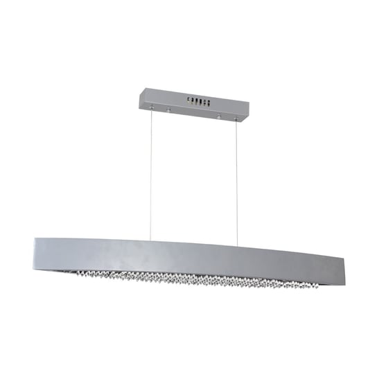 Lampa wisząca MILAGRO Bocca, srebrny, 18 W, LED, 90x90 cm Milagro