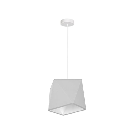 Lampa wisząca MILAGRO Frank, szara, 60 W, 90x22 cm Milagro