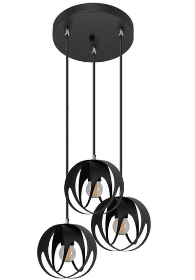 Lampa Wisząca Molly 3P Loft Kula Metal Lampex