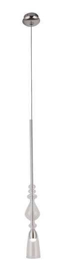 LAMPA wisząca MURANO B P0246 Maxlight szklana OPRAWA metalowa LED 3W 3000K zwis przezroczysty MaxLight