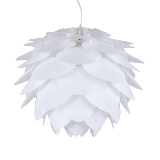 LAMPA wisząca NATURAL CHUW-E27 Abigali dekoracyjna OPRAWA szyszka zwis biały ABIGALI