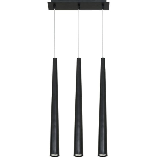 Lampa wisząca NOWODVORSKI Quebeck, czarna, 3x35W, 120x64 cm Nowodvorski