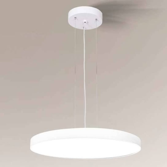 LAMPA wisząca NUNGO 6015 Shilo loftowa OPRAWA metalowa LED 40W 3000K zwis biały Shilo