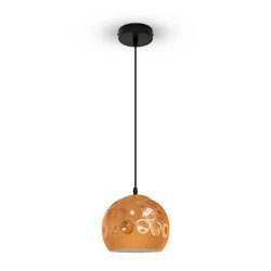 Lampa wisząca okrągła 20cm różowe złoto miedź Copper Series-Rose Gold VT-8200 3716 V-TAC V-TAC