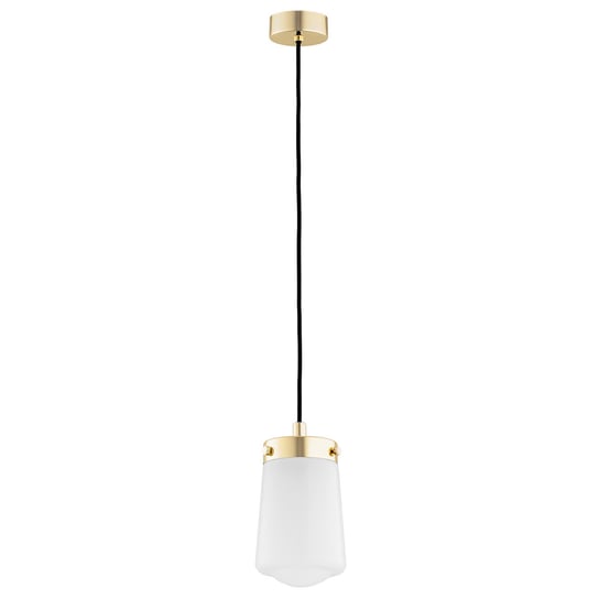 Lampa Wisząca Pasadena 8004 1Xe27 Biała/Mosiądz Argon