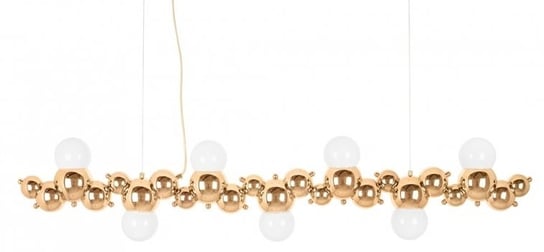 Lampa wisząca Pearls JD8313-7 bańki bubbles złota biała King Home