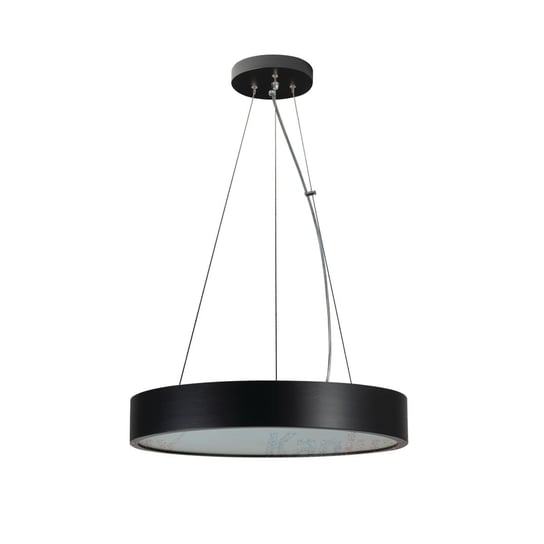 Lampa wisząca plafon drewniany JASMIN, 3punkty max 20W, czarny Kanlux