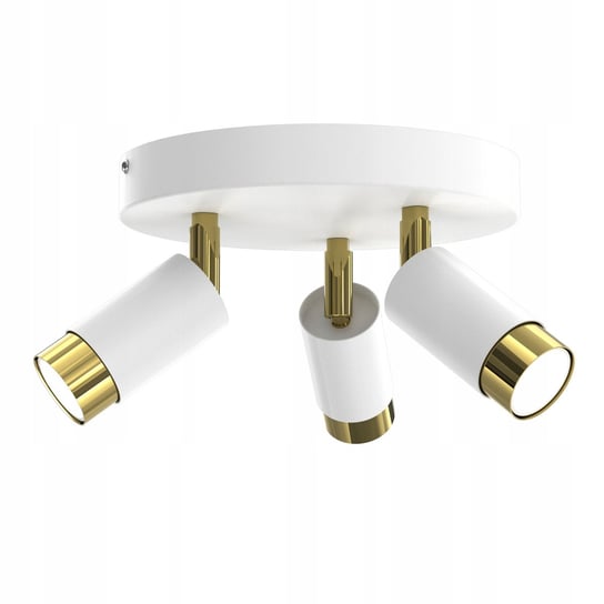 Lampa wisząca plafon ruchome spoty 3x Gu11 na kole Ewilight Tube Lux EWILIGHT