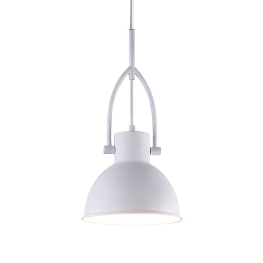 Lampa wisząca PLATINET Hesti P161052-ME27, biała, 36x26 cm PLATINET