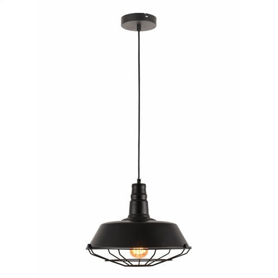 Lampa wisząca PLATINET Kronos P140608-M E27, czarna, 28x36 cm PLATINET