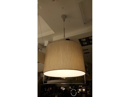 Lampa wisząca PP DESIGN, E27, 45 cm, beżowa PP Design