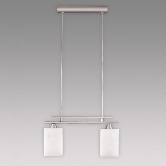 Lampa wisząca PREZENT Rapo, srebrna, 60W, 43x150 cm Prezent