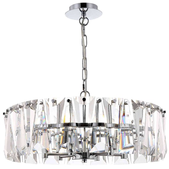 LAMPA wisząca PUNTES MOD043PL-06CH Maytoni glamour OPRAWA crystal zwis na łańcuchu chrom Maytoni