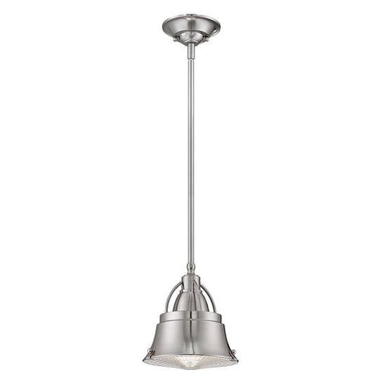 Lampa wisząca QUOIZEL Cody, srebrny, 1x60W, 26,2x20,3 cm Quoizel