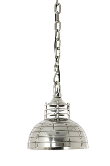 Lampa wisząca REGAN, srebrna, 24x114 cm 