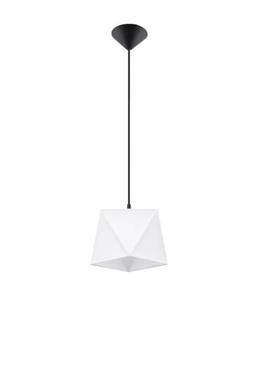 Lampa wisząca SOLLUX Diament 1, biała, 1x60 W Sollux Lighting