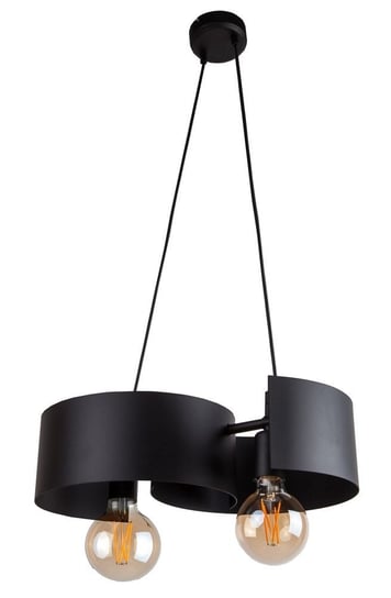 Lampa wisząca Spiedini, czarna, 46x46x90 cm DekoracjaDomu.pl