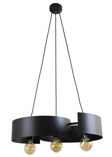 Lampa wisząca Spiedini Grandi, czarna, 40x60x60 cm DekoracjaDomu.pl