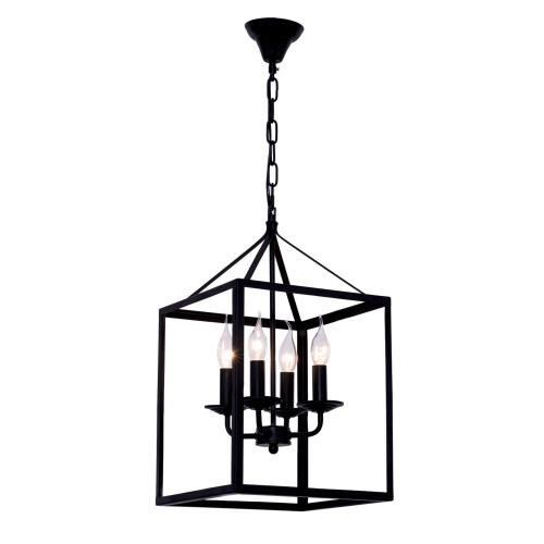 Lampa wisząca SPOT LIGHT Cage, czarna, 4x60W, 120x30 cm Spot Light
