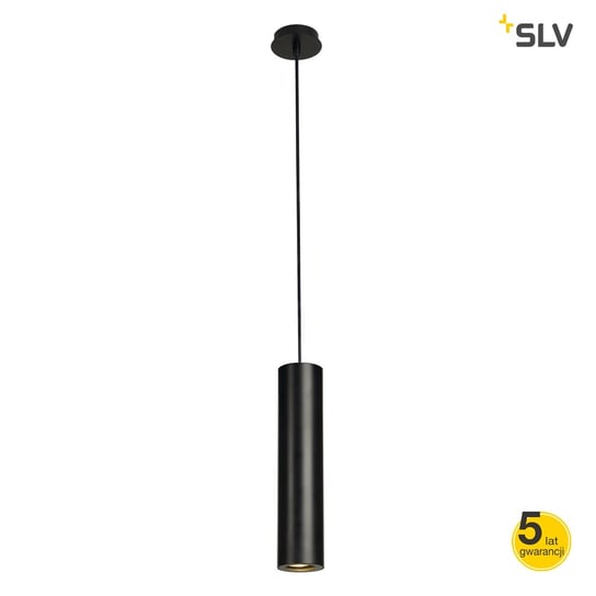 Lampa wisząca SPOTLINE Enola, czarna, 1x50W, 182x80 cm SLV