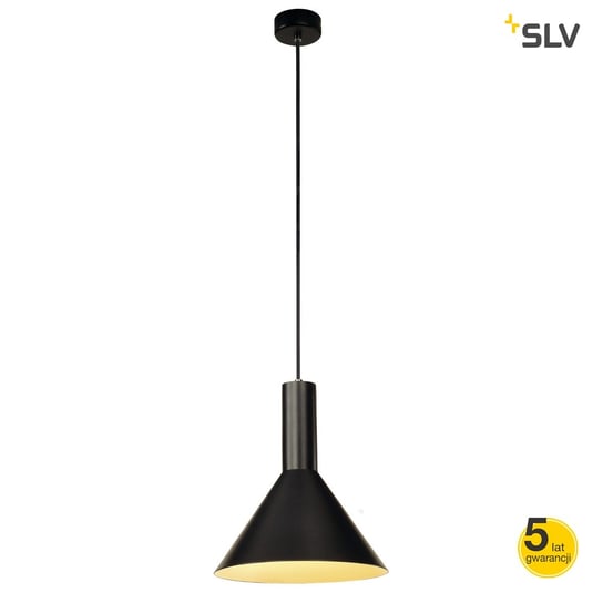 Lampa wisząca SPOTLINE Phelia, czarna, 1x23W, 225,5x13 cm SLV