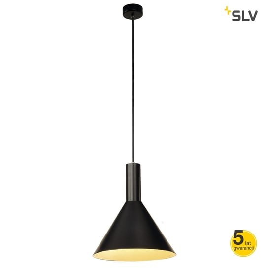 Lampa wisząca SPOTLINE Phelia, czarna, 1x23W, 225,5x17,5 cm SLV