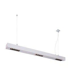 Lampa wisząca srebrna Q-LINE PD 1m BAP 45W 4000K SLV, 1000934 SLV