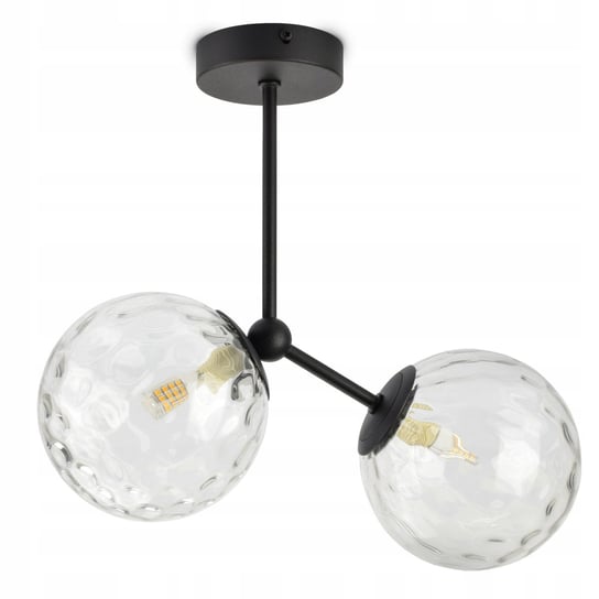 Lampa Wisząca Sufitowa Plafon Żyrandol Szklane Kule - D2 Texture LED G9 Luxolar