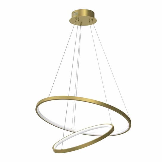 Lampa wisząca sufitowa żyrandol złota Milagro ROTONDA 51W LED Milagro