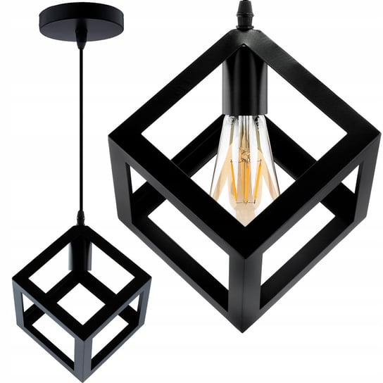 Lampa wisząca TALUS geometryczna kwadrat ZWIS do LED 1x E27 LUMILED Lumiled