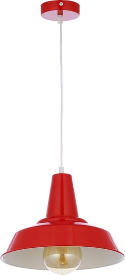 Lampa wisząca TK LIGHTING Bell, czerwona, E27 TK Lighting